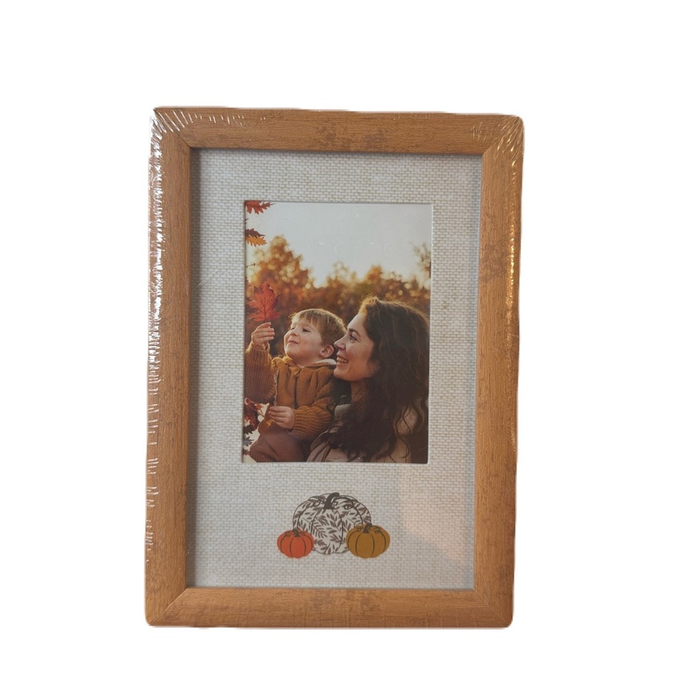Pumpkin Picture Frame - Picture 2 of 4